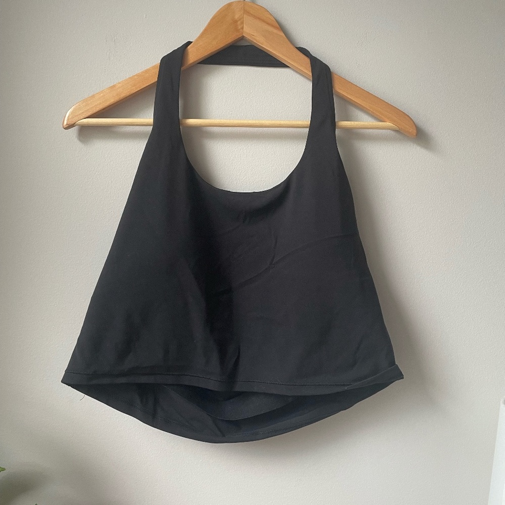 Athleta Halter Crop Bra-Size XL